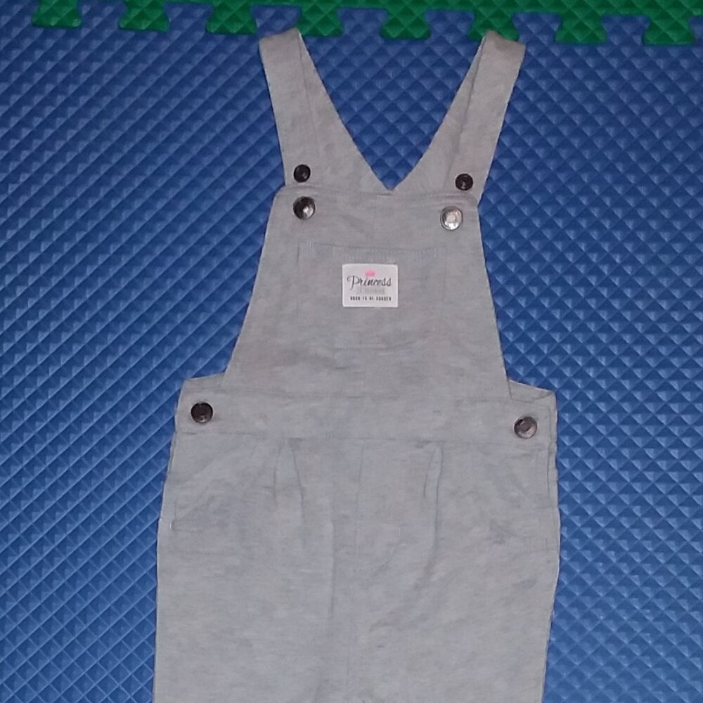 Carter's Comfy French Terry Overalls, cotton, NEW